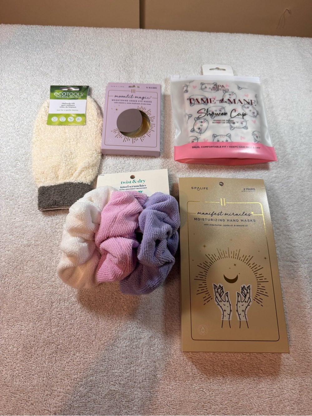 Self Care Spa Package Includes 5 pictured items
